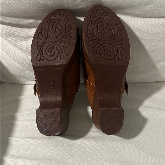 b.o.c. Cognac Brown Women's Mules Clogs Size 10 - Picture 3 of 6